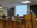guest on stage
