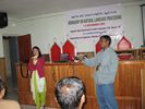 guest on stage